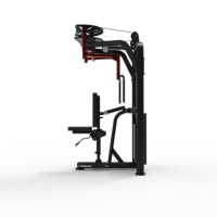 Máquina Comercial Ajustable de Crossover con Cable de Acero para Entrenamiento de Pecho y Espalda - Equipo de Gimnasio de Diseño Profesional