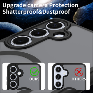 Đối Với Samsung S24 Cộng Với Trường Hợp Ống Kính Bảo Vệ Chống Sốc Điện Thoại Di Động Trường Hợp Mờ Từ Điện Thoại Di Động Trường Hợp Đối Với Samsung S25 S26 - Product Image 4