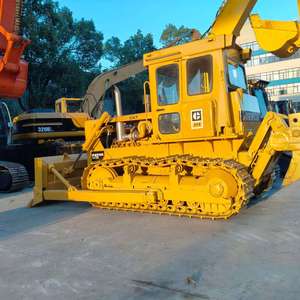 รถดันดินตีนตะขาบ Caterpillar D6D มือสองจากญี่ปุ่นแท้ เครื่องยนต์ CAT 3306 รถดันดินขนาดกลาง พร้อมริปเปอร์ สำหรับงานก่อสร้างปรับระดับพื้นดิน - Product Image 6