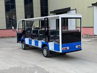 Bus électrique touristique à énergie nouvelle avec batterie au plomb-acide, autonomie de 50-70 km, sièges de luxe