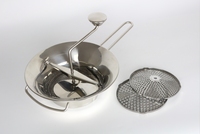 Moulin alimentaire rotatif en acier inoxydable avec 3 disques de meulage pour la sauce tomate