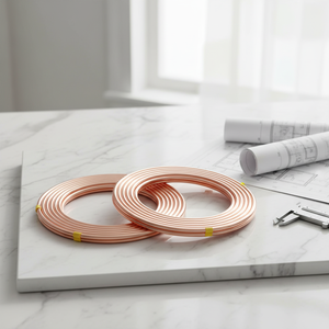 Tuyau en cuivre souple en spirale, sans soudure, prix usine, pour climatiseur et réfrigérateur - Product Image 2