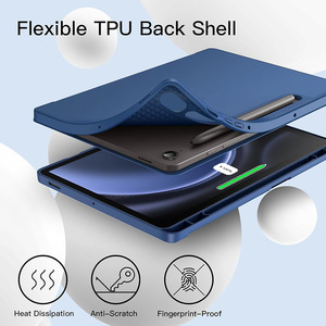 Étui de protection en cuir pliable pour tablette Tab <span class=keywords><strong>S9</strong></span> FE <span class=keywords><strong>Plus</strong></span> & S11, modèle Xst-032, best-seller transfrontalier - Product Image 3