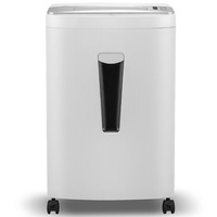 Déchiqueteuse de papier Comet GS-2160D pour CD et cartes, capacité 21 feuilles, coupe croisée 4*40mm, niveau de sécurité P-4, autonomie 30 min, faible bruit ≤58dB