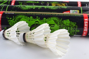 Pluma <span class=keywords><strong>de</strong></span> bádminton Original RSL Classic Tourney <span class=keywords><strong>de</strong></span> alta calidad, grado BWF Superl, <span class=keywords><strong>de</strong></span> plumas <span class=keywords><strong>de</strong></span> ganso, ecológica, para interiores/exteriores - Product Image 4