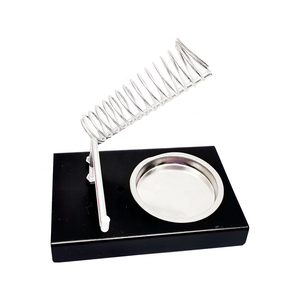 Support de ligne en étain Simple de haute qualité 213 Base anti-repassage Support de fer <span class=keywords><strong>à</strong></span> <span class=keywords><strong>souder</strong></span> étagère fournitures de soudage et de soudure - Product Image 5