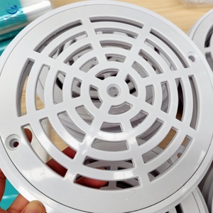 <span class=keywords><strong>Grille</strong></span> de drain de piscine ronde en ABS avec trous d'installation, accessoires essentiels pour canalisations de drainage des caniveaux, piscinas - Product Image 2