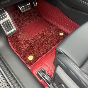 Alfombrilla de protección de suelo <span class=keywords><strong>interior</strong></span> de coche de cuero Nappa de cobertura completa de 360 grados personalizada adecuada para <span class=keywords><strong>Audi</strong></span>, Toyota, Camry - Product Image 3