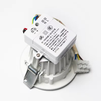 Plafonnier LED encastré pour cabine d'ascenseur RY-TH0308, 24W, rond, éclairage de cabine d'ascenseur, pièces détachées pour ascenseur