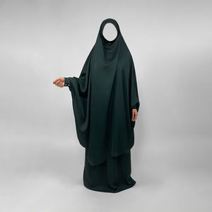 <span class=keywords><strong>Jilbab</strong></span> Nida en diamant 2 pièces personnalisé avec manchette à boutons modeste Eid Ramadan vêtements islamiques <span class=keywords><strong>pour</strong></span> femmes musulmanes ensemble de prière en gros <span class=keywords><strong>Jilbab</strong></span> - Product Image 4
