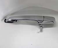 Poignée de porte extérieure chromée arrière droite, finition peinte ABS, garantie 1 an, ajustement universel UR6558410 pour