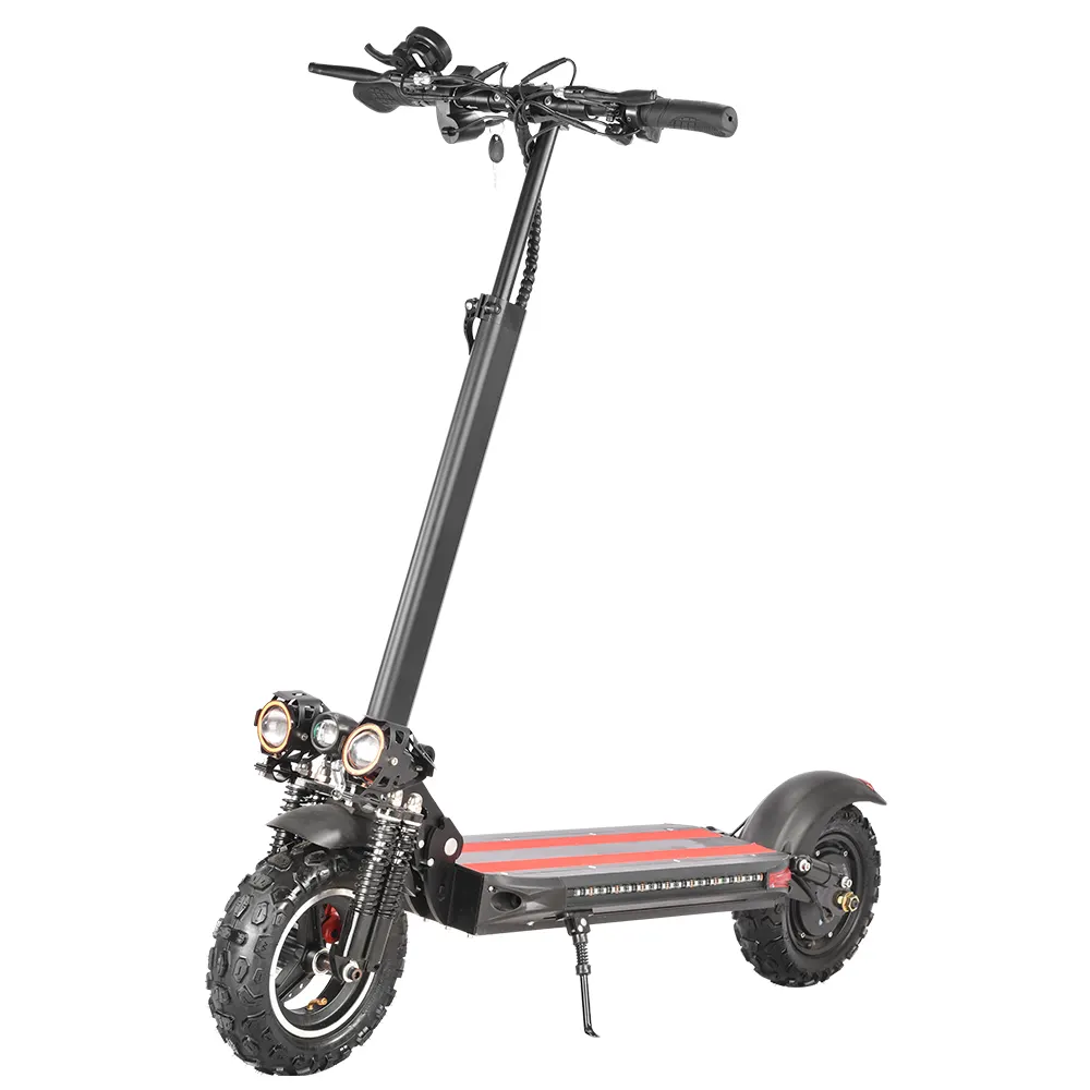 1200W Krachtige Motor Elektrische Scooter Volwassenen 11 Inch E Scooter Twee Wielen Off-Road Elektrische Scooter Met Stoel