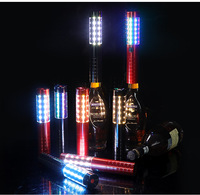 Nouveau bâton Flash LED rechargeable électroluminescent barre KTV bâton Flash de poche hors de l'atmosphère du vin bâton de champagne