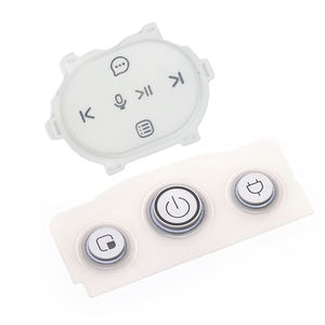 أغطية مطاطية سيليكونية مصبوبة مخصصة ومتينة لأزرار لوحة المفاتيح عن بعد - خدمة التصنيع الأصلي/التصميم الأصلي (OEM/ODM) - Product Image 3