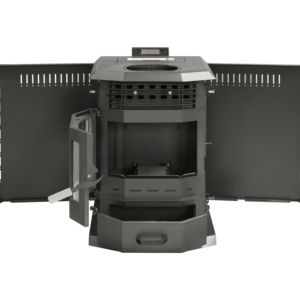 Hot Selling Good Quality Freestanding Modern Pellet <b>Stove</b> Biomass Pellet Warm Wind Particle Furnace 13KW Heating Power 15kg Fuel - Product Image 1