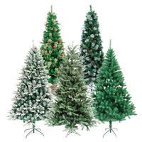 4M Epicéa Grandes Décorations Extérieures Petit Arbre de Noël 12 Pieds 16FT 30FT avec Ornements