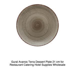 Assiette à dessert Avanos Terra 21 cm Gural - Product Image 2