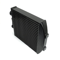 Intercooler de voiture pour VW Polo GTI Seat Ibiza Mk4 1.8T essence Skoda Fabia VRS 1.9 PD130 diesel Radiateur en aluminium noir à barres et plaques