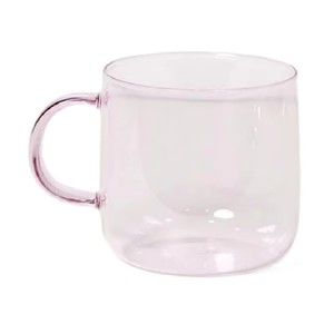 Tazza in Vetro Soffiato a Mano Grigio Fumo Personalizzata per Casa, Hotel, Ufficio, Tazza da <span class=keywords><strong>Caffè</strong></span> in Vetro Borosilicato Colorato con Manico - Product Image 2