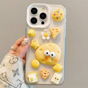 Coque de téléphone antichoc en TPU 3D effet époxy, style luxe léger, vente en gros d'usine pour <span class=keywords><strong>iPhone</strong></span> 17 <span class=keywords><strong>Pro</strong></span> - Product Image 3