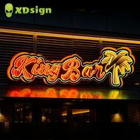 Enseigne LED personnalisée pour entreprise Infinity Abyss, enseigne LED en acrylique semi-transparent, nouveau style américain, enseigne publicitaire lumineuse directionnelle