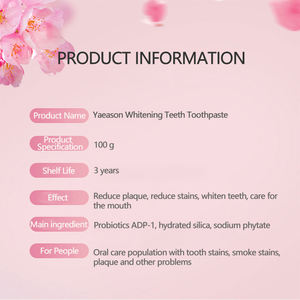 <span class=keywords><strong>Prix</strong></span> usine fluorure probiotiques dentifrice pour usage domestique élimination <span class=keywords><strong>des</strong></span> taches blanchiment <span class=keywords><strong>des</strong></span> dents avec <span class=keywords><strong>des</strong></span> avantages anti-carie - Product Image 6
