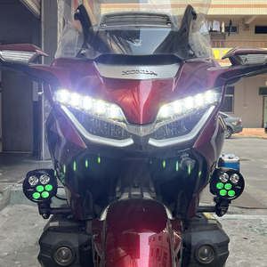 Faro fendinebbia LED per moto Ferei FA318M 300W ad alta potenza, impermeabile IPX8, 23000 Lumen super luminosi, 145716 Candela, doppia lente - Product Image 2