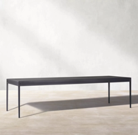 Conjunto de Mesa y Sillas de Comedor para Exteriores de Aleación de Aluminio, Resistente al Agua y a los Rayos UV, para Jardín, Patio, Villa, Hotel, Muebles de Exterior