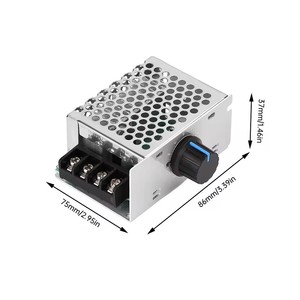 <span class=keywords><strong>Regulador</strong></span> <span class=keywords><strong>de</strong></span> voltaje SCR CA <span class=keywords><strong>de</strong></span> 4000W y 220V, controlador <span class=keywords><strong>de</strong></span> velocidad del Motor eléctrico, <span class=keywords><strong>regulador</strong></span> <span class=keywords><strong>de</strong></span> voltaje electrónico, <span class=keywords><strong>regulador</strong></span> <span class=keywords><strong>de</strong></span> termostato - Product Image 5