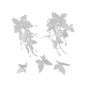 Diseño original de Hera, nueva horquilla para el cabello hecha a mano con plumas de hadas blancas y mariposas, para vestido de boda, tocado nupcial. - Product Image 5