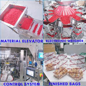 Trong Kho ATM-S520W Tự Động Dọc Khối Dưới Túi Pouch Bao Bì Hạt Điều Đậu Phộng Đồ Ăn Nhẹ Hạt Khoai Tây Chip Máy Đóng Gói - Product Image 4