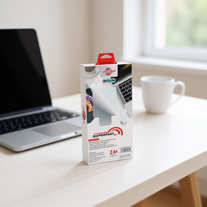 Chargeur USB simple Wisdomup Mcd-21p 5V 2A, entrée 110-240V, adaptateur de charge universel avec protection contre les surintensités - Product Image 2