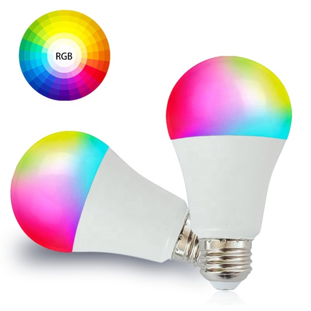 banqcn 9W Dimmable Wifi Led Smart Light Bulb with App Control RGB+CCT for Living Room