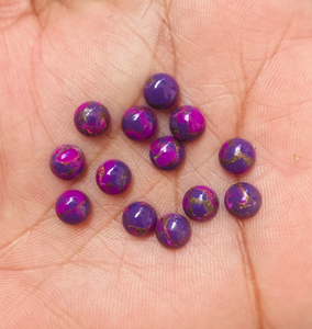 พลอยโอปอลสีชมพูทรงกลมขนาด 12 มม. เจียระไนแบบบริลเลียนท์ พลอยธรรมชาติสำหรับทำเครื่องประดับ แหวน จี้ ของขวัญวันเกิด ขายส่ง - Product Image 6