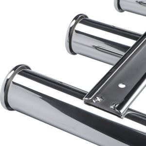 Support de canne à pêche à 5 tubes en acier inoxydable pour bateaux - Product Image 3