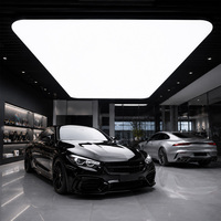 Panneau de plafond LED souple personnalisé pour l'automobile, idéal pour les ateliers de lavage de voitures, garages et salles d'exposition