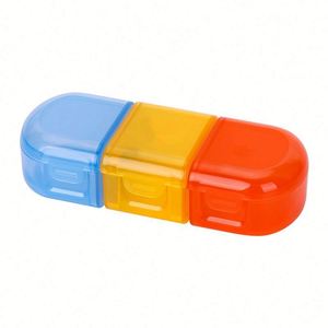 Best Quality Luxury Compartments Medicine <b>Box</b> <b>Small</b> <b>Storage</b> <b>Box</b> Durable and Convenient Pill <b>Storage</b> for Travel - Product Image 1
