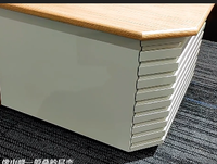 Table basse moderne élégante de bureau à domicile design original plusieurs éléments peuvent être personnalisés forme unique