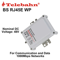 Dispositif de protection contre les surtensions IP65 48V RJ45 CAT6, protection contre les surtensions Ethernet SPD, protection contre les surtensions PoE SPD pour les réseaux 1000 Base-T