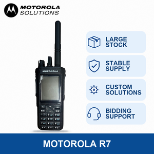 วิทยุสื่อสารดิจิตอล R7 DMR รุ่น Mototrbo กันน้ำมาตรฐาน IP68 ระบบ VHF วอคกี้ทอล์คกี้ พร้อม GPS ระดับมืออาชีพ พกพาสะดวก ราคาประหยัด - Product Image 1