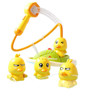 <span class=keywords><strong>Set</strong></span> Vasca da Bagno Elettrica Rotante a Forma di Anatra per Bambini e Bambine dai 2 ai 4 Anni, in Plastica Ecologica e Silicone, Prodotto Sicuro per la Casa - Product Image 6