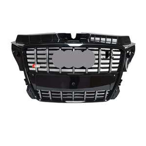 Kit de carrosserie de haute qualité <span class=keywords><strong>calandre</strong></span> avant noir gris pour AUD-I <span class=keywords><strong>A3</strong></span> 2009 2010 <span class=keywords><strong>2011</strong></span> 2012 2013 mise à niveau S3 Style remplacement sans perte - Product Image 4