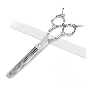 Premium Professional Dog Grooming Scissors Curved Chunker Natural Fluffy Teeth <b>Thinning</b> Japan 440C Stainless Steel Pet Scissors - Product Image 1