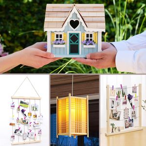 Yukmin Square Dowel Rods Wooden for <strong>Crafts</strong> Unfinished Hardwood Sticks Wood Strips for Woodworking <strong>Crafting</strong> Arts DIY <strong>Home</strong> <strong>Decor</strong> - Product Image 3