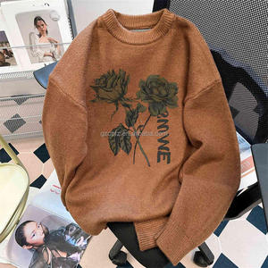 Cappotto Cardigan da <span class=keywords><strong>donna</strong></span> in maglia autunnale e invernale, artigianato Jacquard, Logo speciale, <span class=keywords><strong>maglione</strong></span> alla moda <span class=keywords><strong>con</strong></span> <span class=keywords><strong>trecce</strong></span> Multi-tasca - Product Image 3