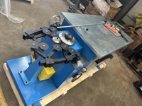 Machine à spirales pour conduits en tôle galvanisée HJWT1000, haute précision, 380V, 2,2kW
