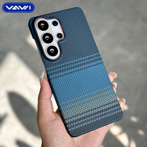 Étui magnétique en fibre d'aramide PC de la série VAWI B333 résistant à l'eau pour <span class=keywords><strong>Samsung</strong></span> S21 S22 S23 S24 S25 S26 Ultra pour iPhone Android - Product Image 1