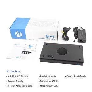 A8pro 240W Wifi kiểm soát đèn hồ cá 8-kênh quang phổ đầy đủ nước biển <span class=keywords><strong>LED</strong></span> Đèn màu xanh cho rạn san hô a8se nước biển hồ cá - Product Image 2