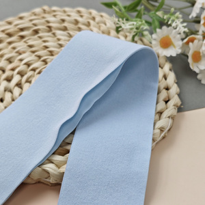 Sangle en nylon personnalisée, sangle élastique en jacquard, ceinture plate noire, blanche, bleue, motif OEM, couleur personnalisée, largeur 45 mm, vente en gros - Product Image 1