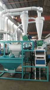 เครื่องบดแป้งอัตโนมัติเต็มรูปแบบสำหรับธุรกิจ ขนาด 5 ตัน/วัน ราคา FOB 3500 ดอลลาร์สหรัฐฯ สำหรับบดแป้งสาลี ข้าวโพด ข้าว และแป้งข้าวเจ้า - Product Image 2